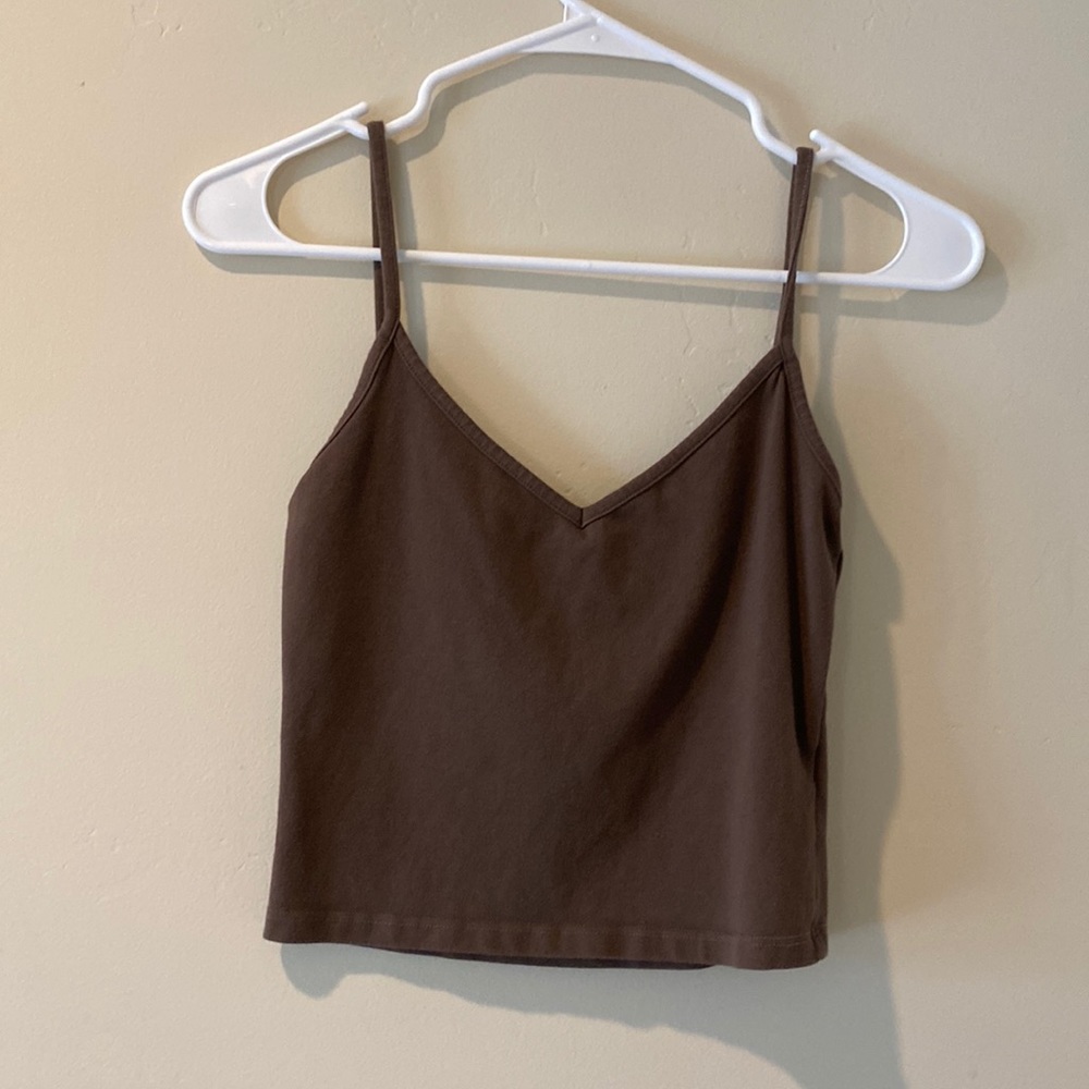 Brandy Melville/ John Galt Brown Tank